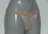 Armani Ladies Pizzo d'Oro peach thong