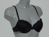 Armani Ladies Pizzo d'Oro black/gold push up bra