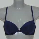 Armani Ladies  marina navy blue push up bra
