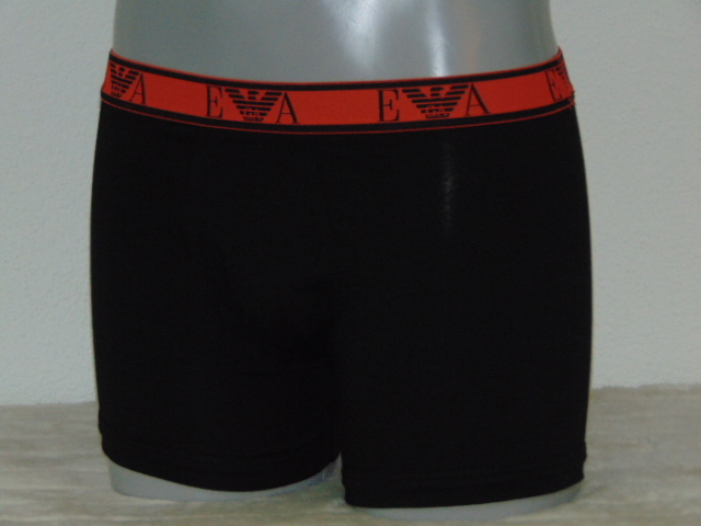 Armani Men's Piccolo black/orange boxer short