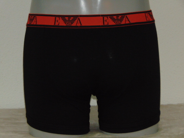 Armani Men's Piccolo black/orange boxer short