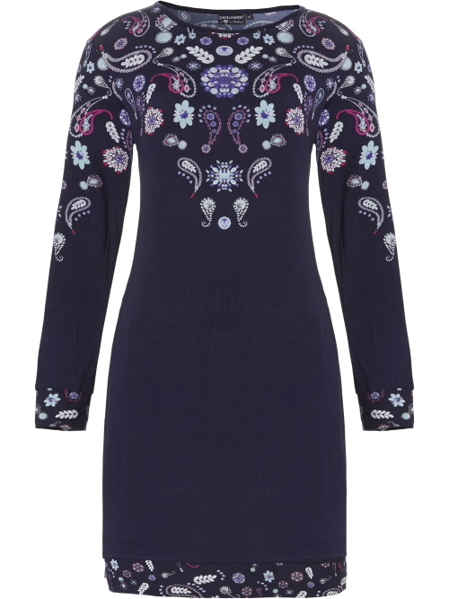 Pastunette Becky navy/print nightdress