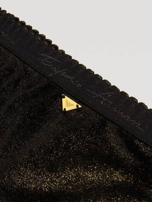 Armani Ladies Contoure black brief