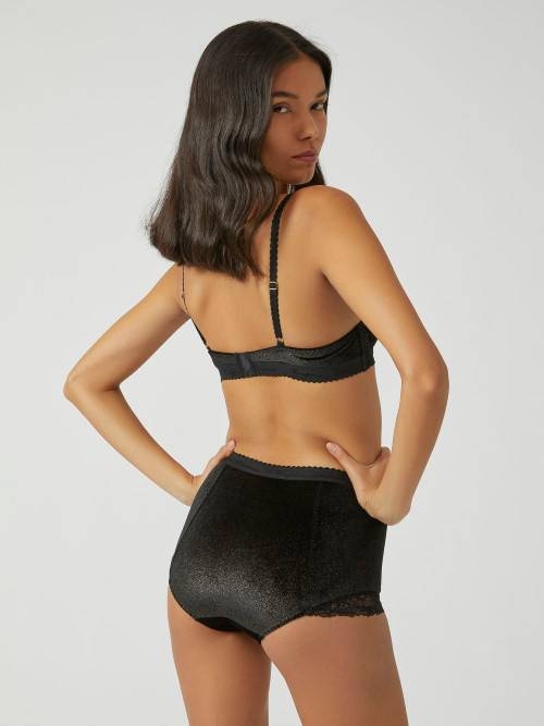 Armani Ladies Contoure black brief