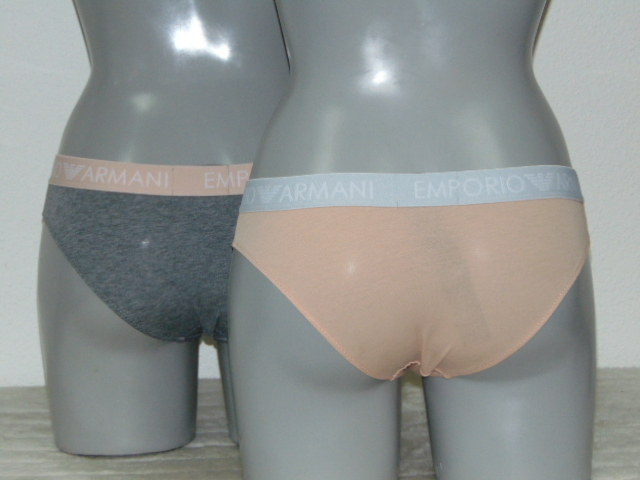 Armani Ladies Armani Sport grey/pink brief
