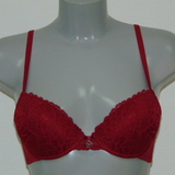 Emporio Armani Seduction red push up bra