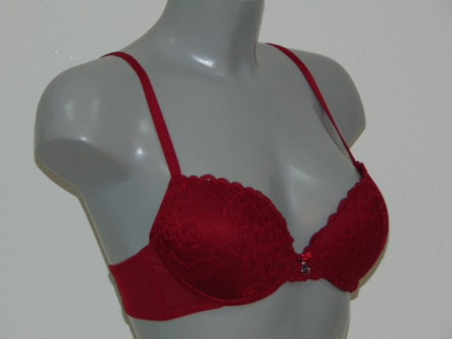 Armani Ladies Seduction red push up bra