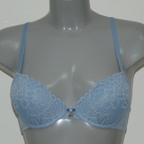 Armani Ladies Devotion jeans blue push up bra
