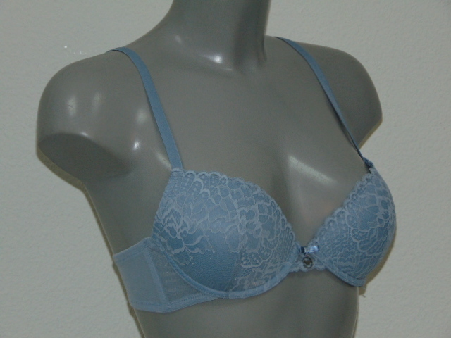 Armani Ladies Devotion jeans blue push up bra