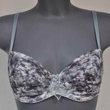 Eva Urban Cool green/print non-padded bra