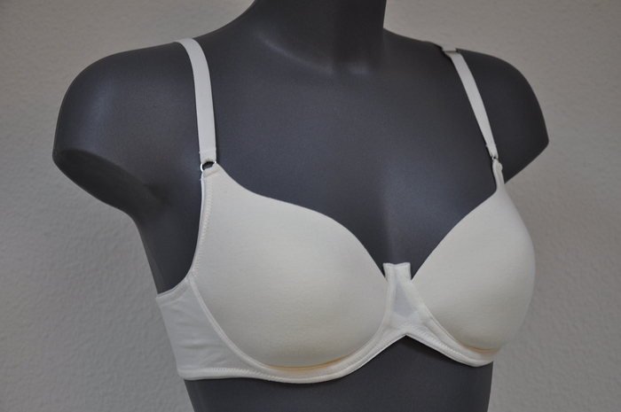 Eva Silky Nadine ivory padded bra
