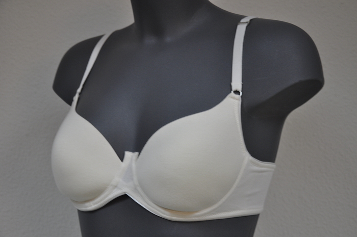 Eva Silky Nadine ivory padded bra