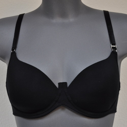 Eva Silky Nadine black padded bra