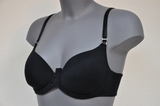 Eva Silky Nadine black padded bra