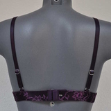 Eva In the Mood for Lace purple wireless bra