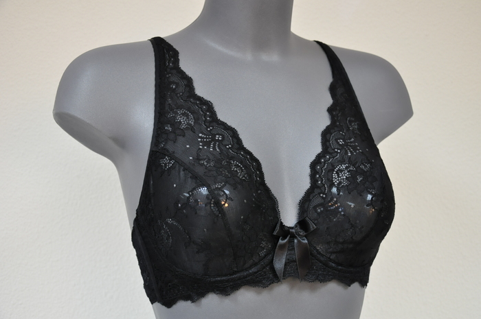 Eva In the Mood for Lace black non-padded bra