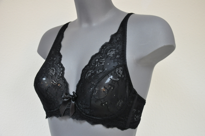 Eva In the Mood for Lace black non-padded bra