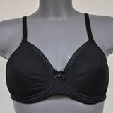 Eva Sybille black non-padded bra