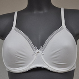 Eva Sybille white non-padded bra