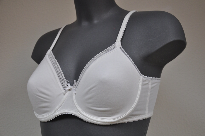 Eva Sybille white non-padded bra
