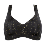 Sloggi Zero Feel Stars black wireless bra