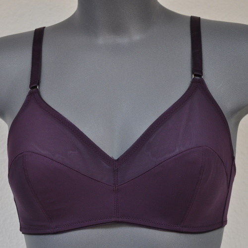 Eva Feminale purple wireless bra