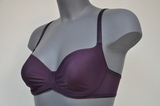 Eva Border purple non-padded bra