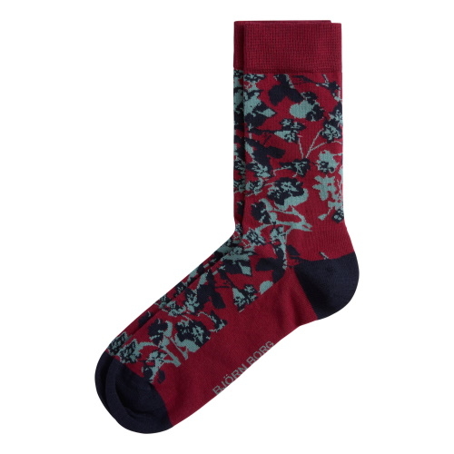 Björn Borg Fleur bordeaux socks