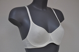 Eva Silk ivory soft-cup bra