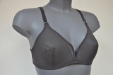 Eva Mesh Me Up grey wireless bra