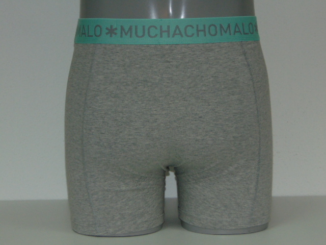 Muchachomalo Solid  grey boxer short