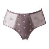 Louisa Bracq Chantilly mole grey brief