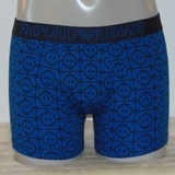 Armani Men's Logo black/blue boxer short