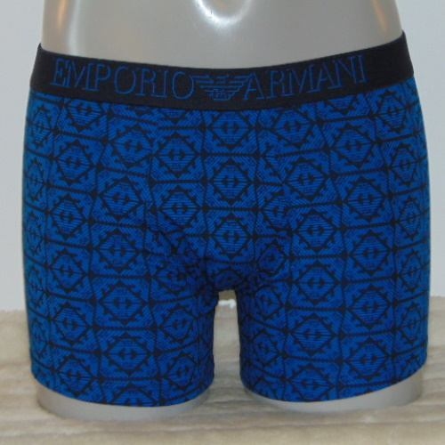 Armani Men's Logo black/blue boxer short