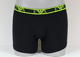 Armani Men's Eagle black/yellow boxer short