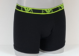 Armani Men's Eagle black/yellow boxer short