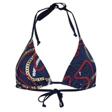 Sapph Swimwear Menton navy blue padded bikini bra