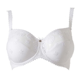 Louisa Bracq Chantilly white non-padded bra