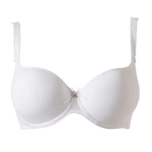 Louisa Bracq Chantilly white padded bra