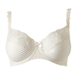 Louisa Bracq Elise white non-padded bra