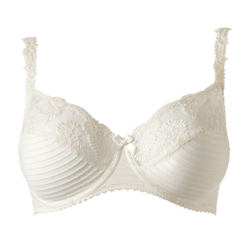 Louisa Bracq Elise white non-padded bra