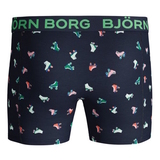 Björn Borg ROLER SKATE navy/print boxer short