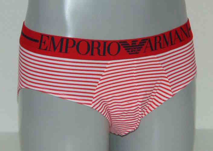 Armani Men's Eagle white/red men brief