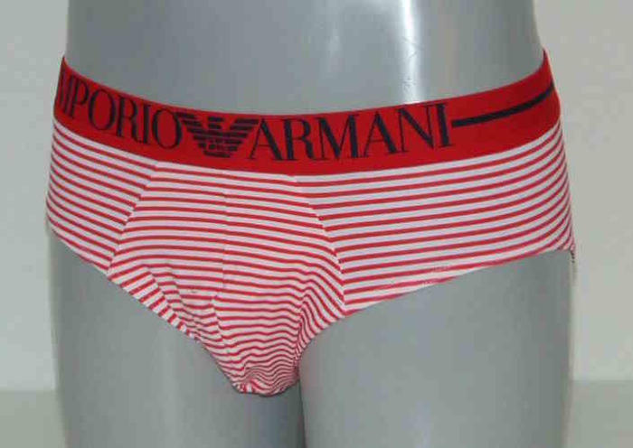 Armani Men's Eagle white/red men brief