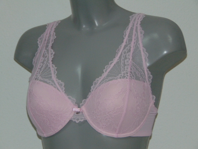 Armani Ladies Heavenly Pink baby pink push up bra