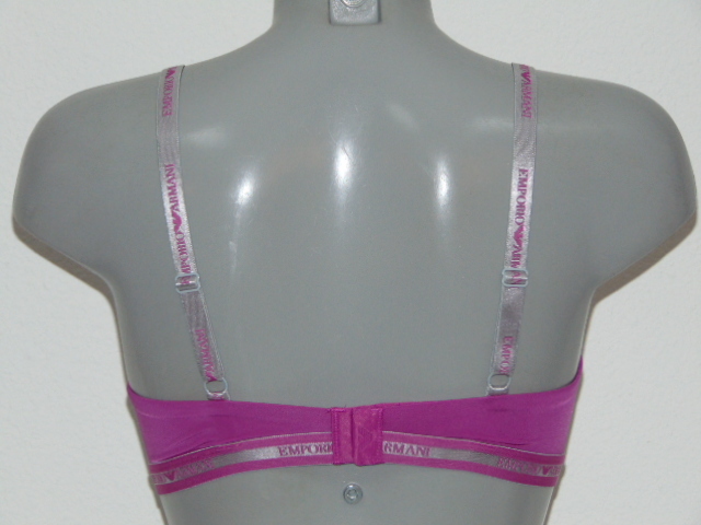 Armani Ladies Microfiber fuchsia wireless bra