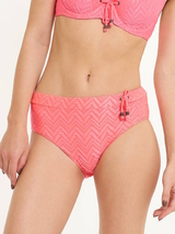 LingaDore Beach Juniper coral bikini brief