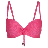 LingaDore Beach Juniper coral padded bikini bra