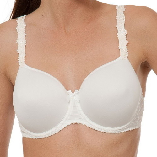 Louisa Bracq Elise ivory padded bra