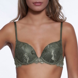 After Eden Anna green push up bra